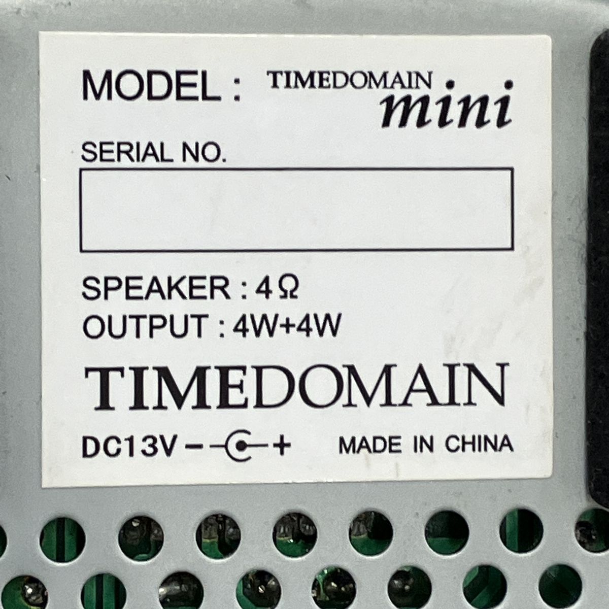 TIMEDOMAIN mini アンプ内蔵タイムドメインスピーカー TIMEDOMAIN mini レビュー | 音工房Zのブログ