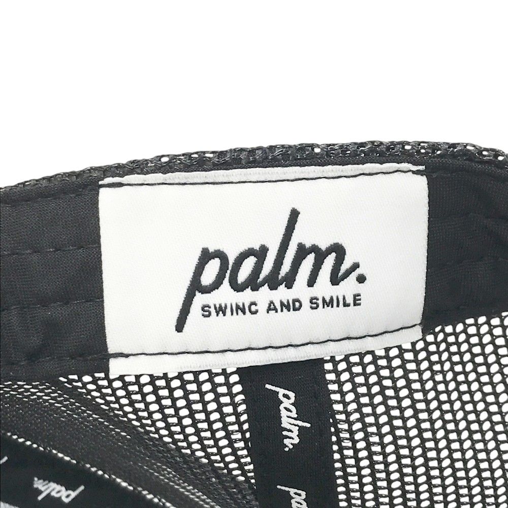 ゴルフ PALM パーム メッシュキャップ ブラック系 [240101517065