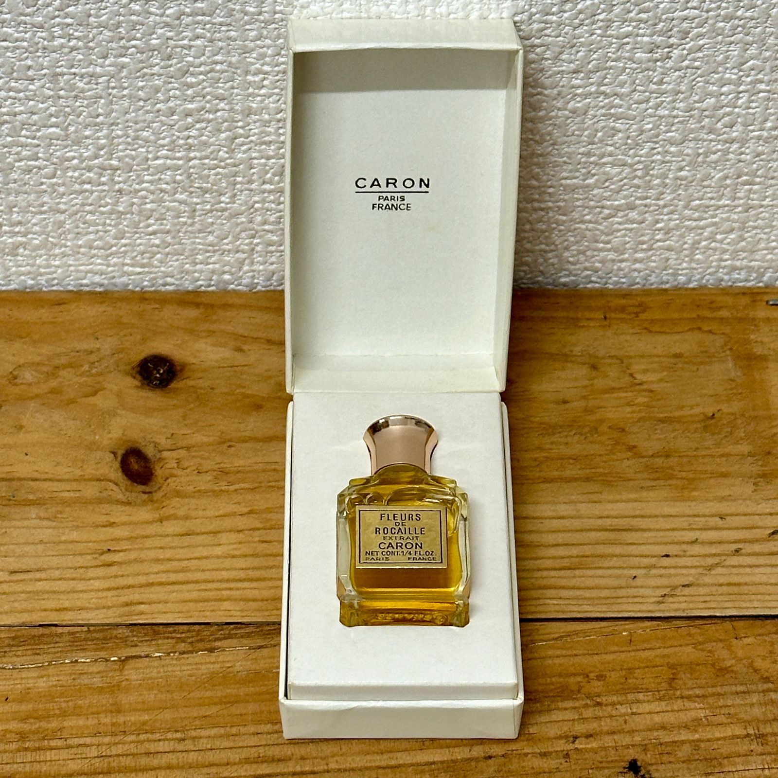 希少・ヴィンテージ】CARON フルール・ド・ロカイユ パルファム 7ml 