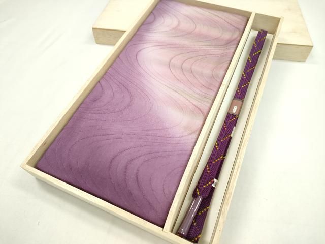 平和屋着物●和装小物 帯締め 帯揚げセット 流水文 暈し染め ♥ CAAZ6079ju
