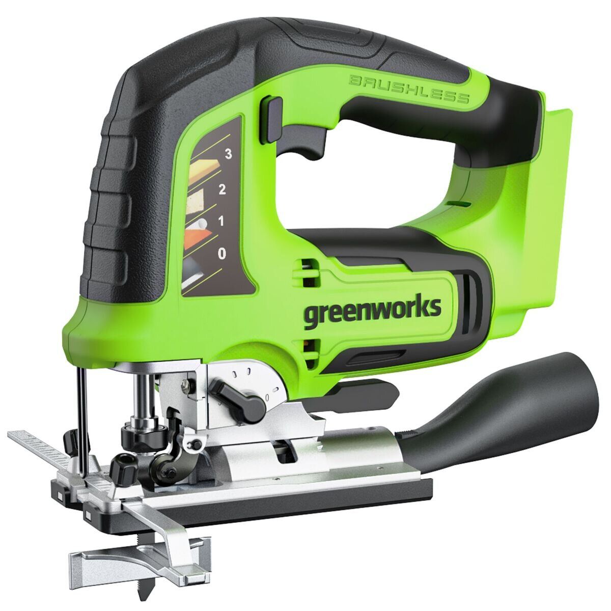 コストコ Greenworks 24V 25.4mm 1 ブレード ブラシレスモーター搭載 ジグソー ct55236