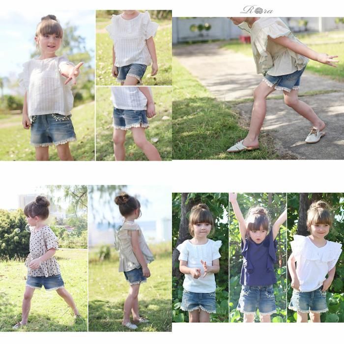 エイミーデニムショートパンツ