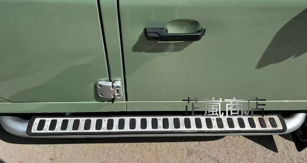 ディフェンダー110 2003-2019年式 アルミ製 サイドステップ サイドバー 保護と美観に優れた装備