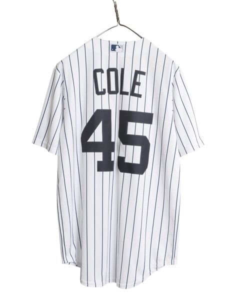 NIKE - ナショナルズ ベースボール シャツ メンズ L / MLB オフィシャル ナイキ 大リーグ ユニフォーム ゲームシャツ ジャージ スウッシュ 重ね着 i-mrd30y22n11z7bc2.jpg