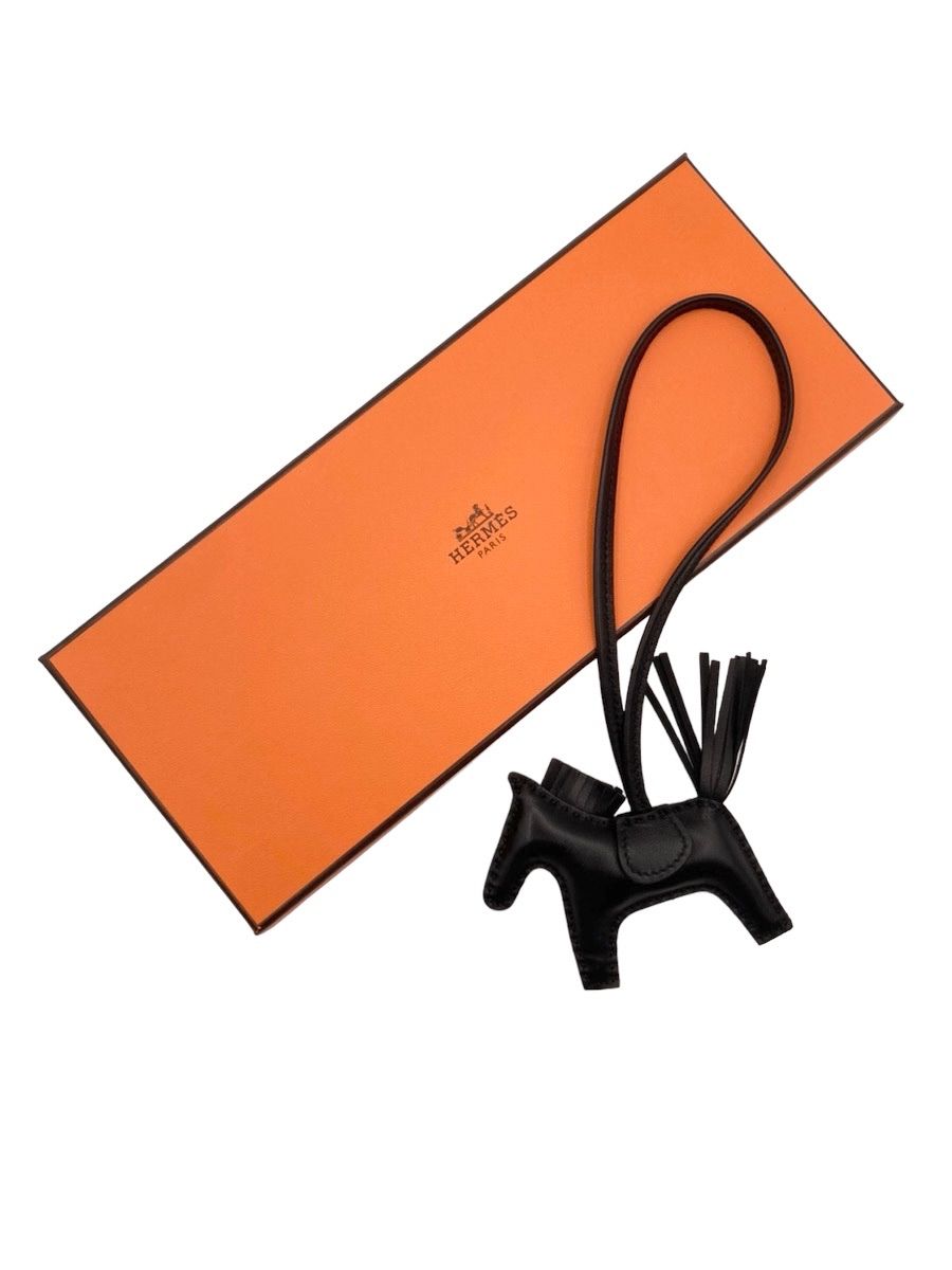 エルメス(HERMES) ロデオチャーム PM ソーブラック アニョーミロ