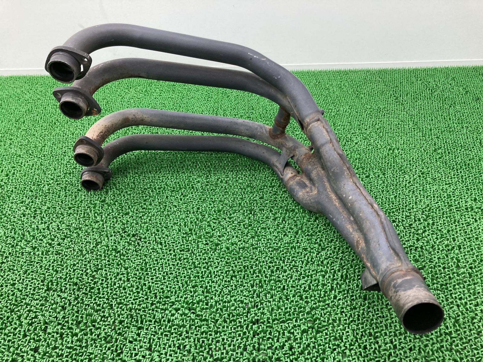 XJR400R エキパイマフラー 4HM ヤマハ 純正 中古 バイク 部品 RH02J