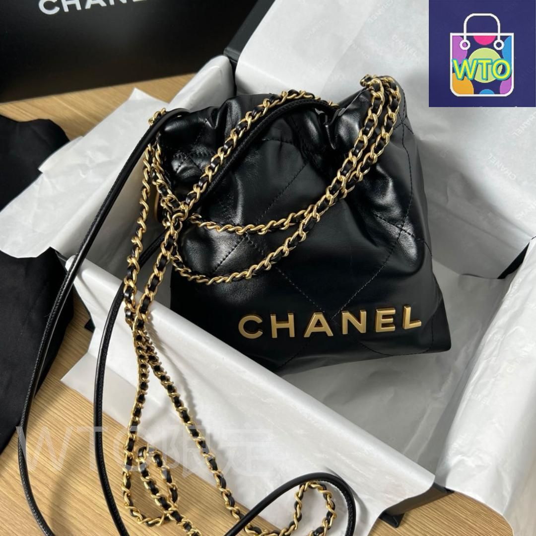 美品 シャネル 22 CHANEL ショルダーバッグ - メルカリ