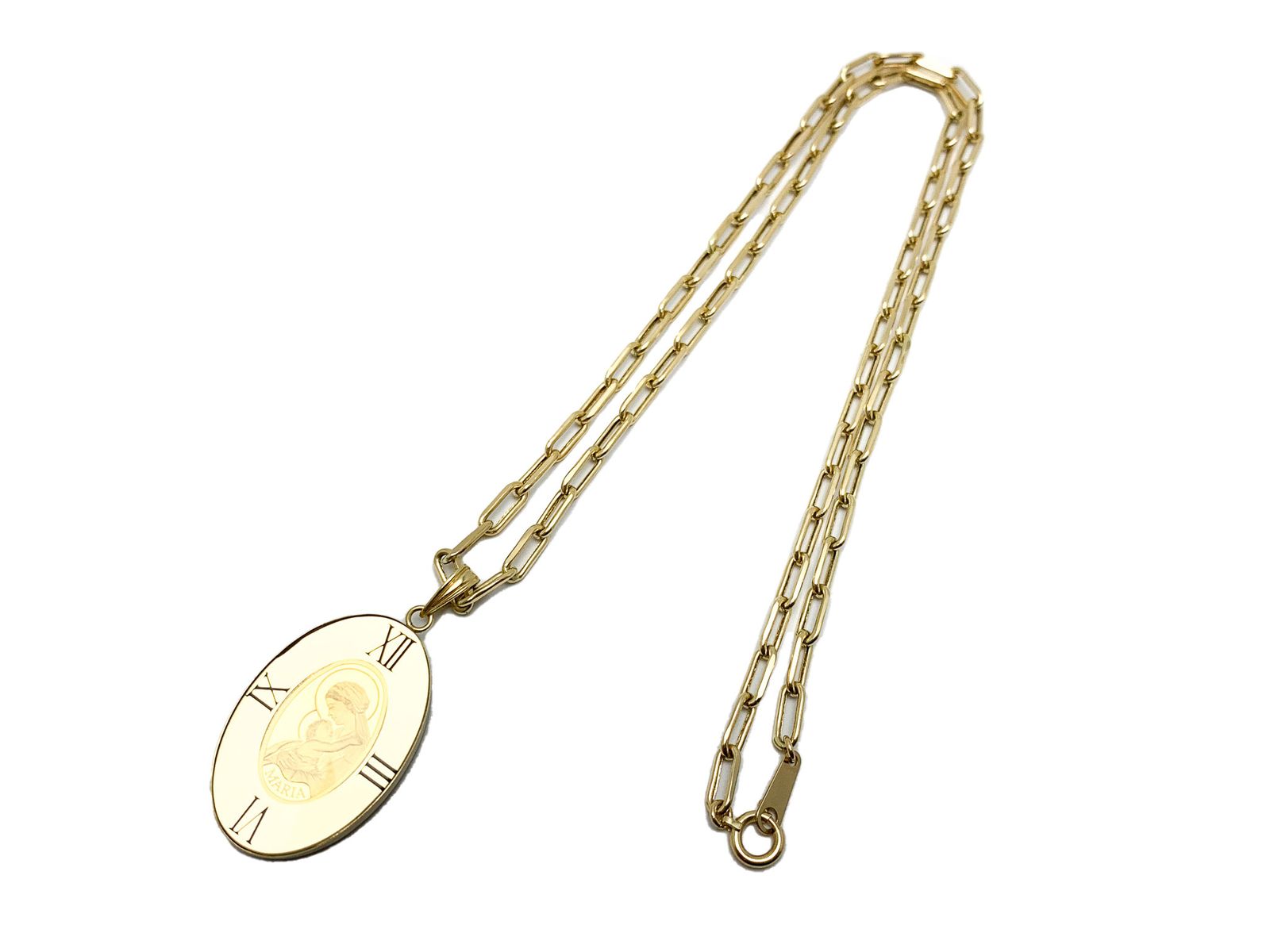 K24 K18 総重量8.3g ネックレス コイン 40cm 田中貴金属 5g FINEGORD 24金 18