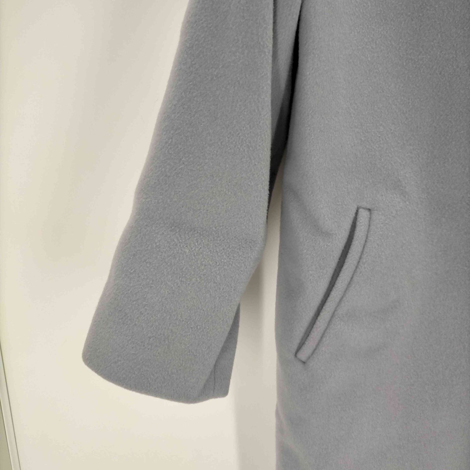 イエナ IENA ノーカラー ウール コート レディース JPN：34 - メルカリ