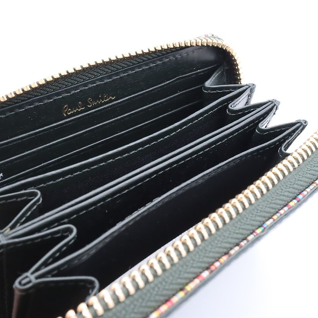 新品 Paul Smith ポールスミス 正規品 マルチストライプ 裏起毛 スウェットパンツ 紺 ネイビー L メンズ 男性 紳士用 国内正規品・新品ポールスミス Paul Smith 定期入れ パスケース