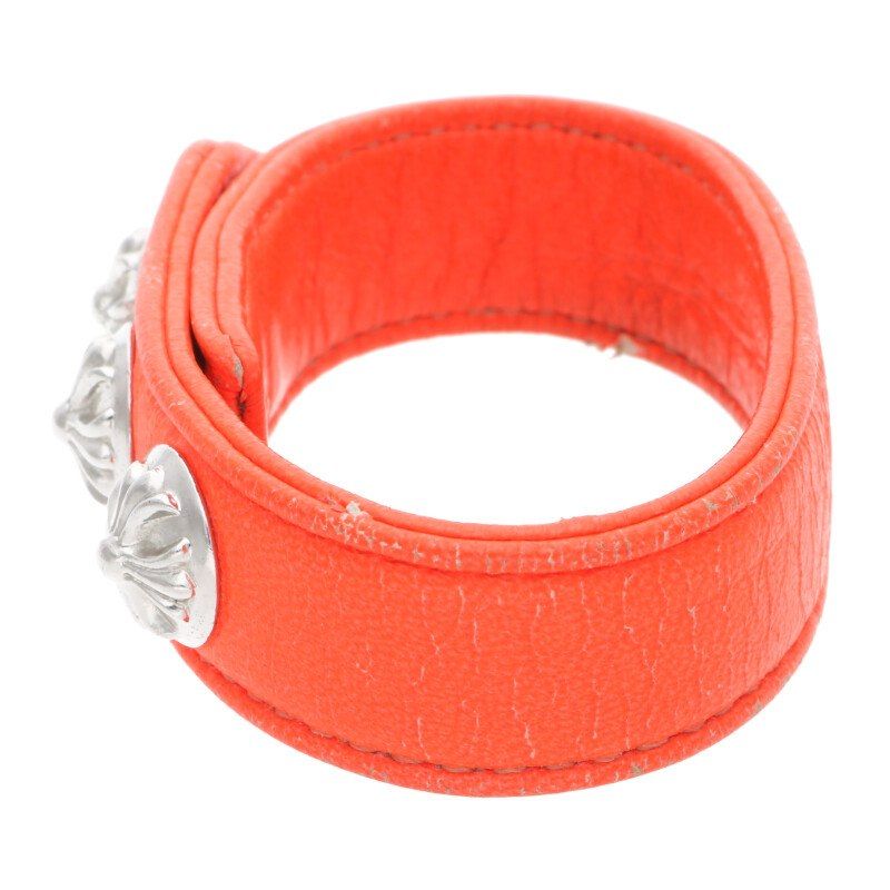 クロムハーツ 3BTN/2SNP/クロスボール3ボタン2スナップ レザー