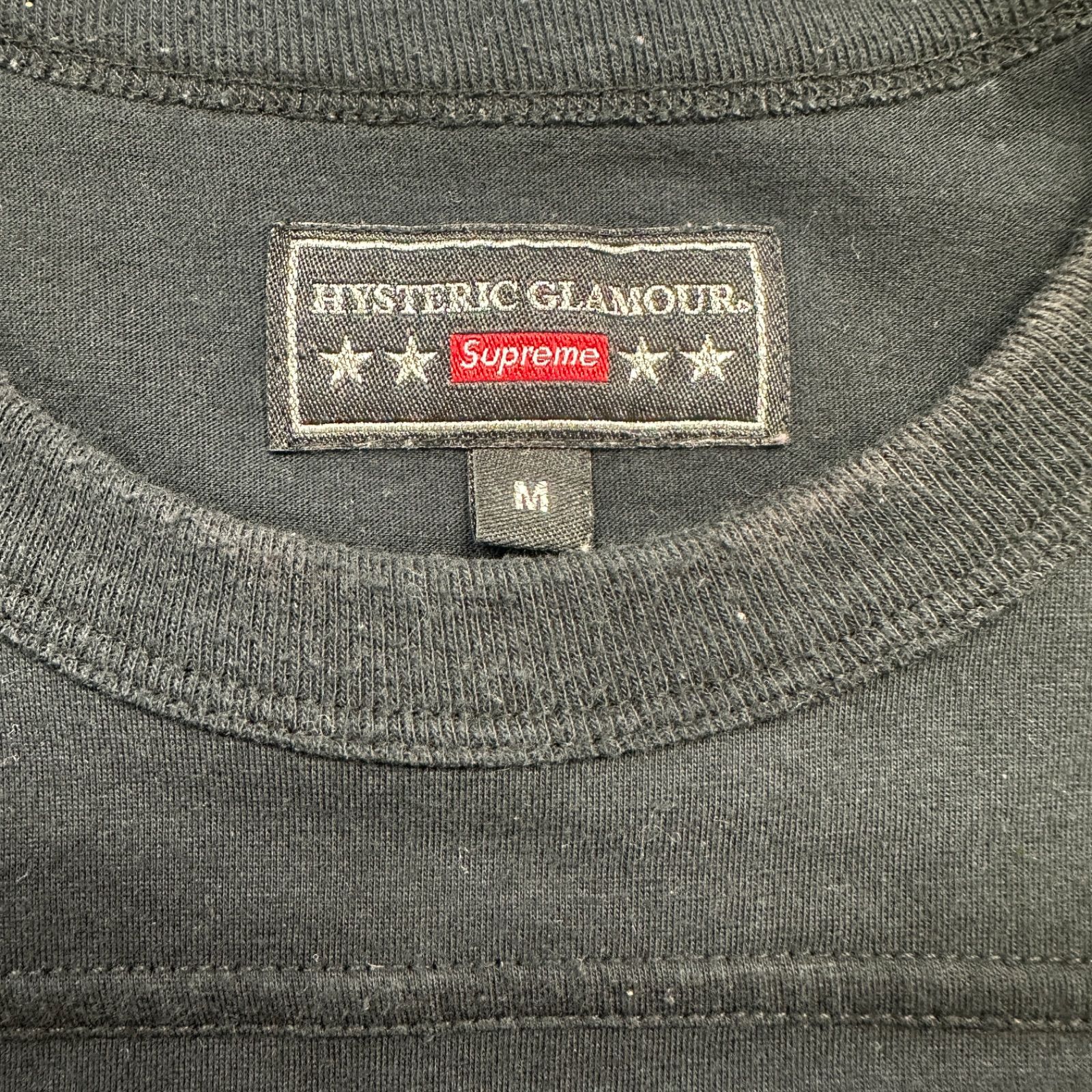 国内正規 Supreme × HYSTERIC GLAMOUR 17FW Fuck You Football Tee 