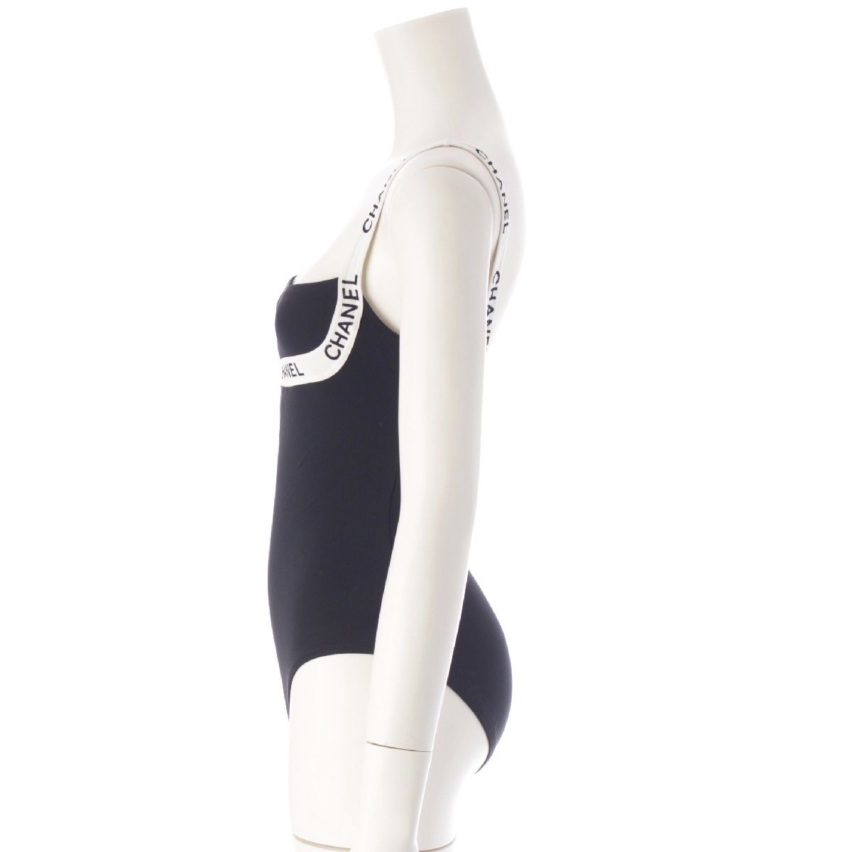 シャネル キャミソール　水着 シャネル P95 ヴィンテージ ロゴテープ キャミソール スイム
