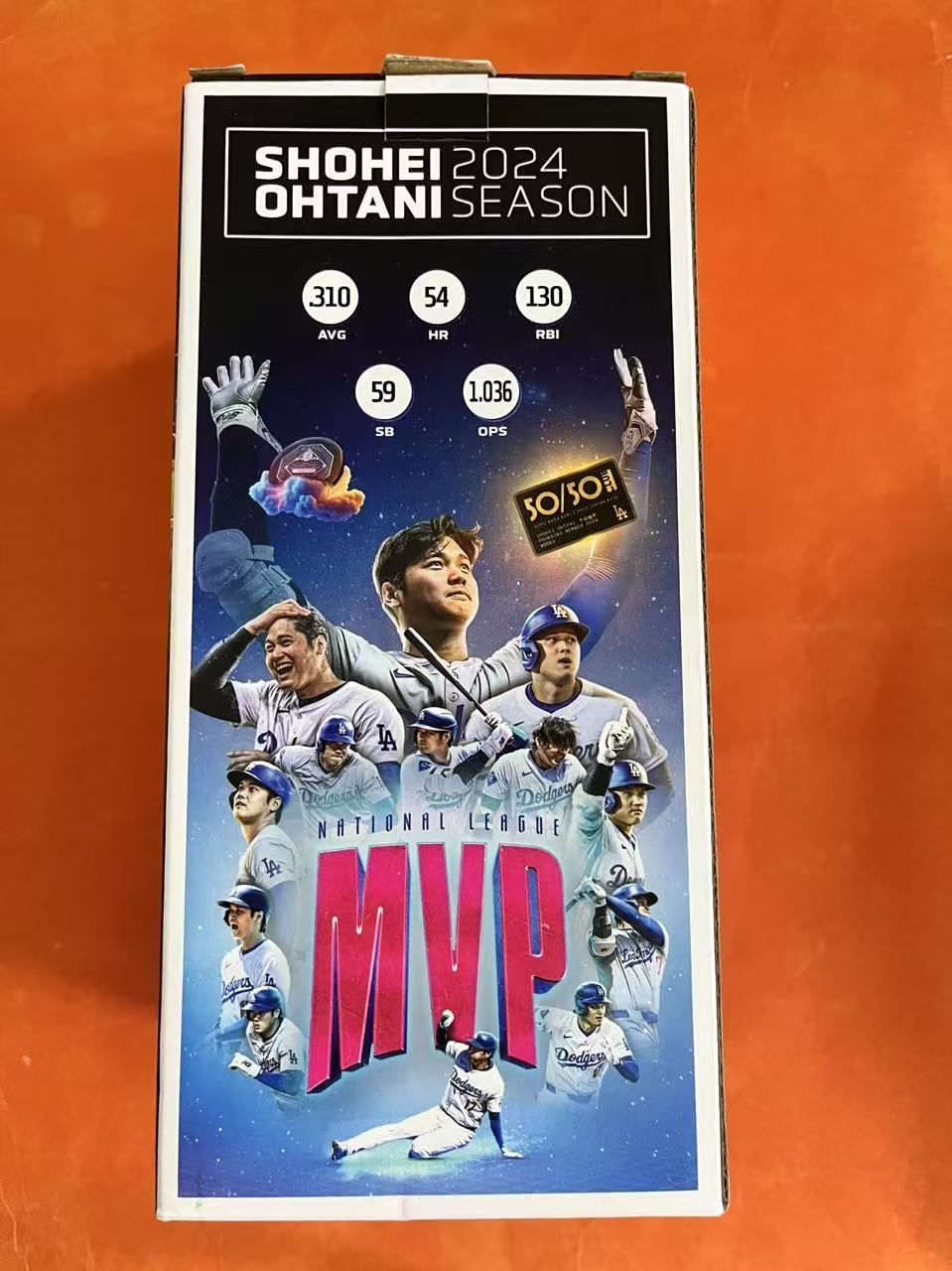 限定配布☆大谷翔平MVPボブルヘッド4/2ドジャースタジアム/【4/2