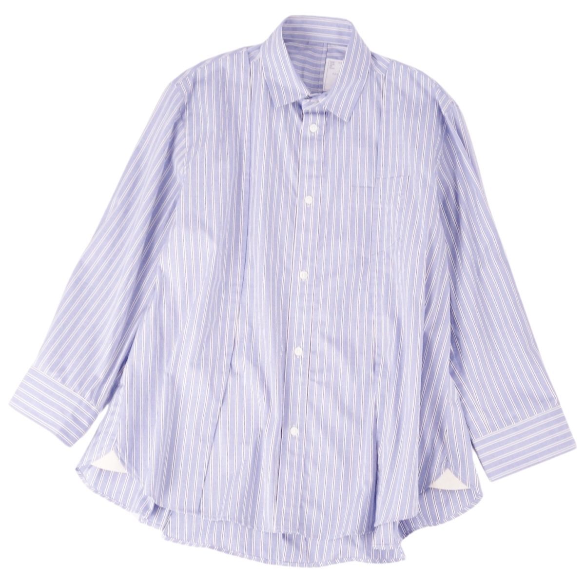 未使用タグあり】24SS sacai ストライプ ノースリーブシャツ（sacai 