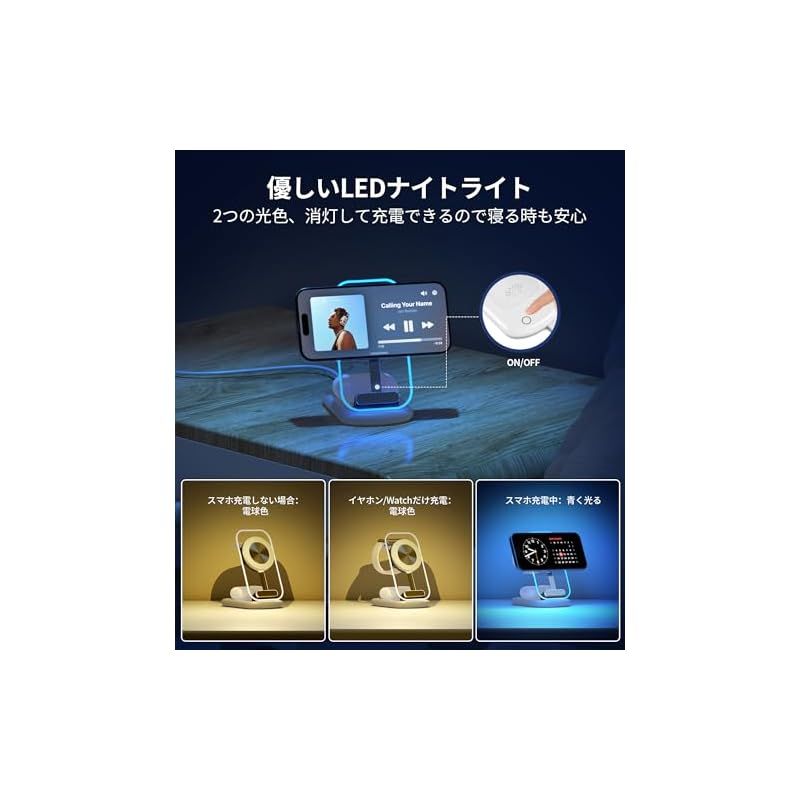 Anker モニタースタンド(12-in-1、ワイヤレス充電機能付き ) anker