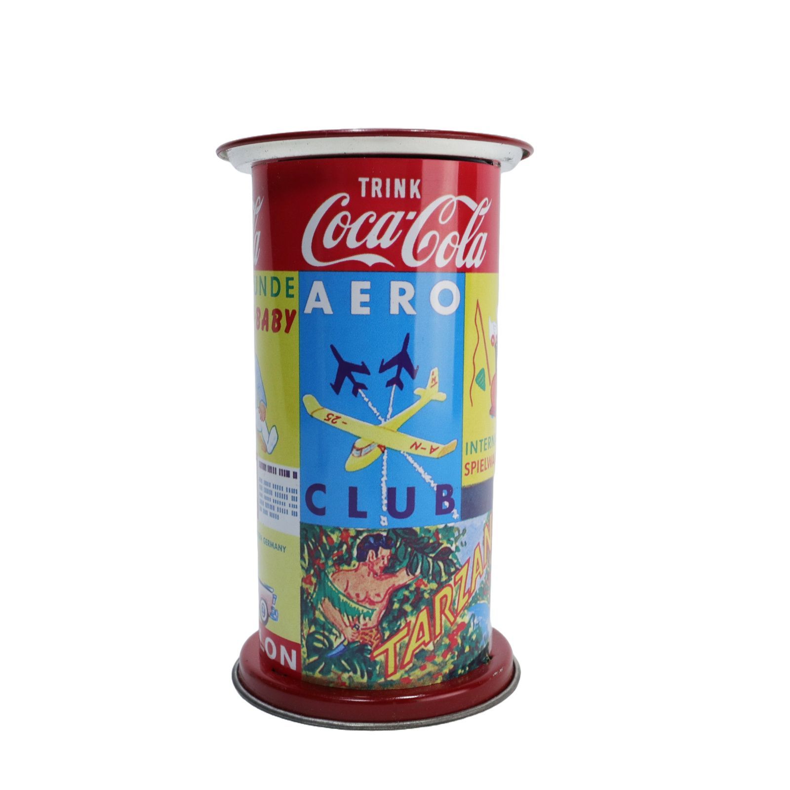 希少・ビンテージ】コカ・コーラ/CocaCola 広告入り貯金箱 西ドイツ製 