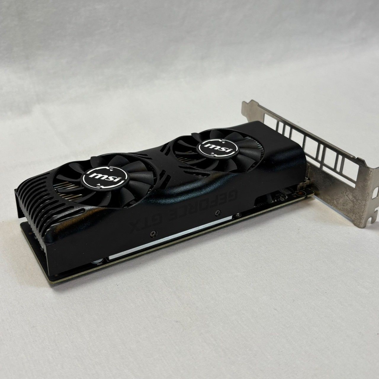 付属完備 MSI|GeForce|GTX|1650|LP|4GB|GDDR5|ロープロファイルモデル|箱|説明書付|No.612