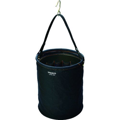 【新品・7営業日以内発送】ＴＲＵＳＣＯ TADB-300 アタッチメント付電工バケツ ３００Ｘ３５０ 黒色 TADB300【沖縄離島販売】