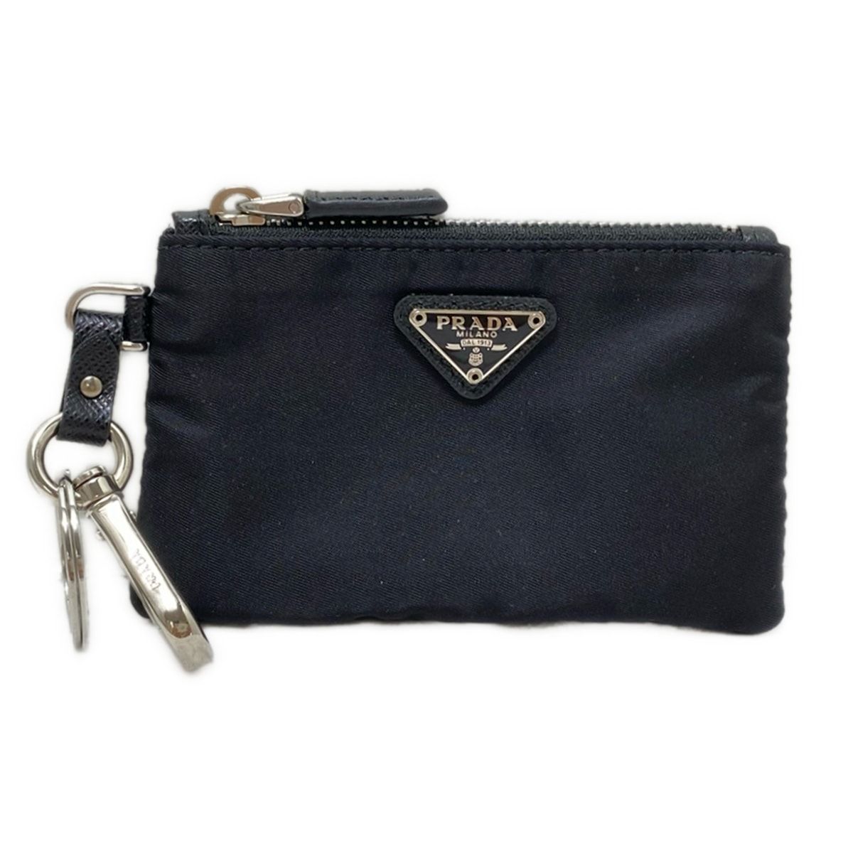 PRADA キーリング付きコインケース 楽天市場】PRADA プラダ キーリング付きL字ファスナーコイン