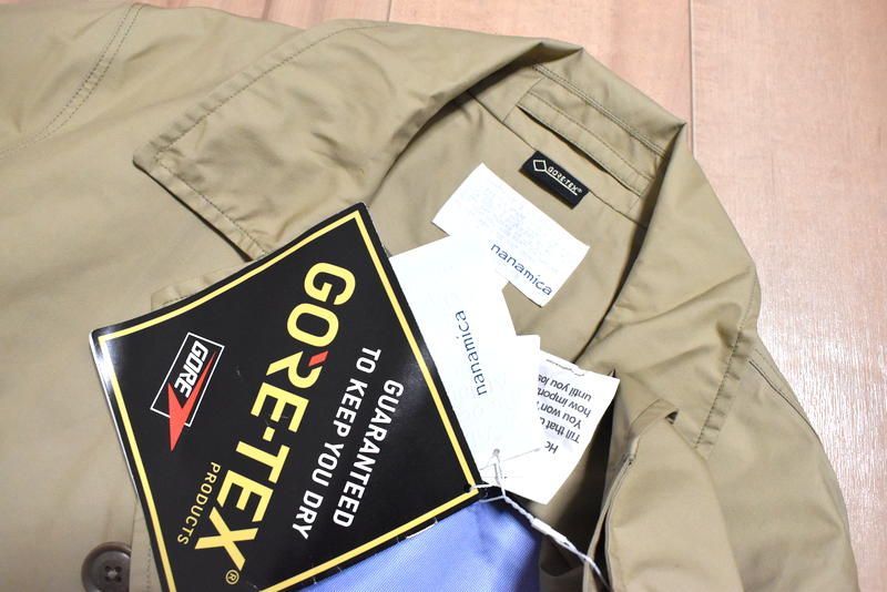 新品 nanamica ナナミカ GORE-TEX ステンカラーコート S 定価62000円