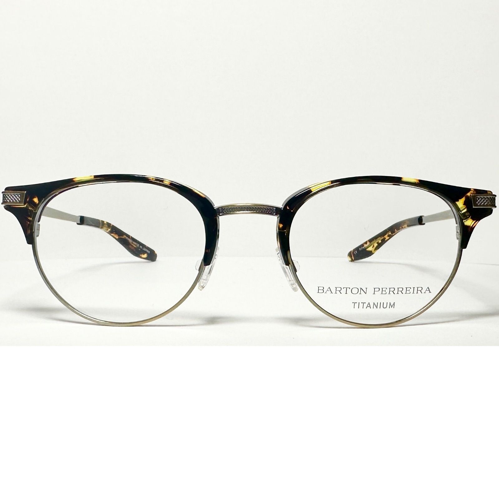バートンペレイラ CLARENDON 正規日本製 メガネ 純正ケース付 Barton