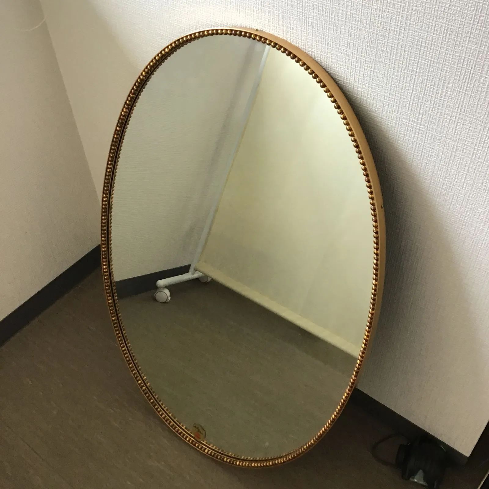 中古 Hallan Mirror 大型鏡 イタリアンミラー アンティーク調 - メルカリ