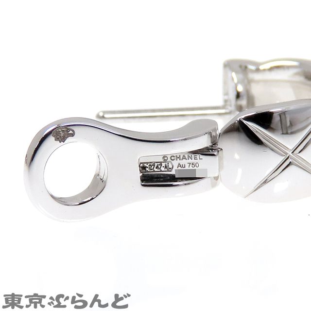 シャネル CHANEL ココクラッシュ コレクション ピアス J11135 ホワイト