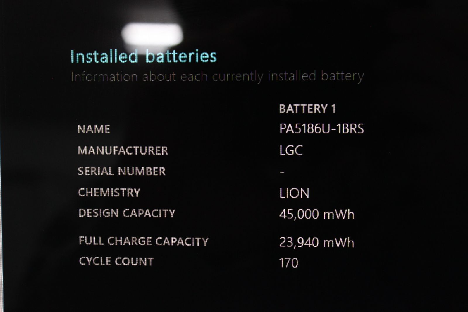dynabook/PT55TPG-BWA/Win11/Intel Core i3-5015U/SSD256GB/メモリ8GB