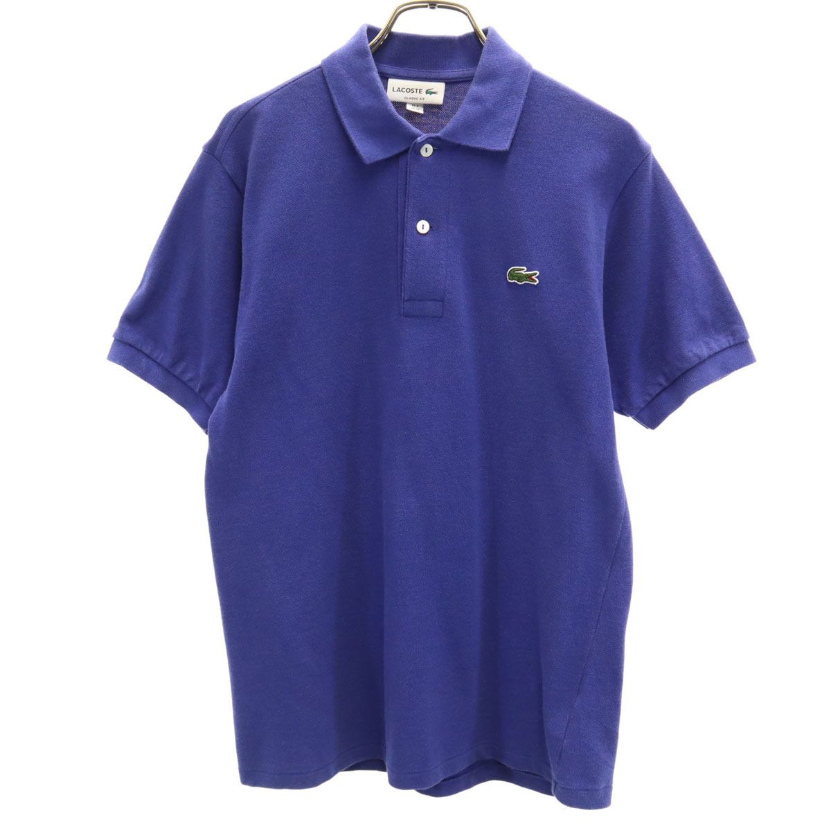 ラコステ　LACOSTE　半袖ポロシャツ　シグネチャーモデル　日本製　ＸＬサイズ LACOSTE ポロシャツ ハイゲージパイル地 オーバーサイズ 半袖