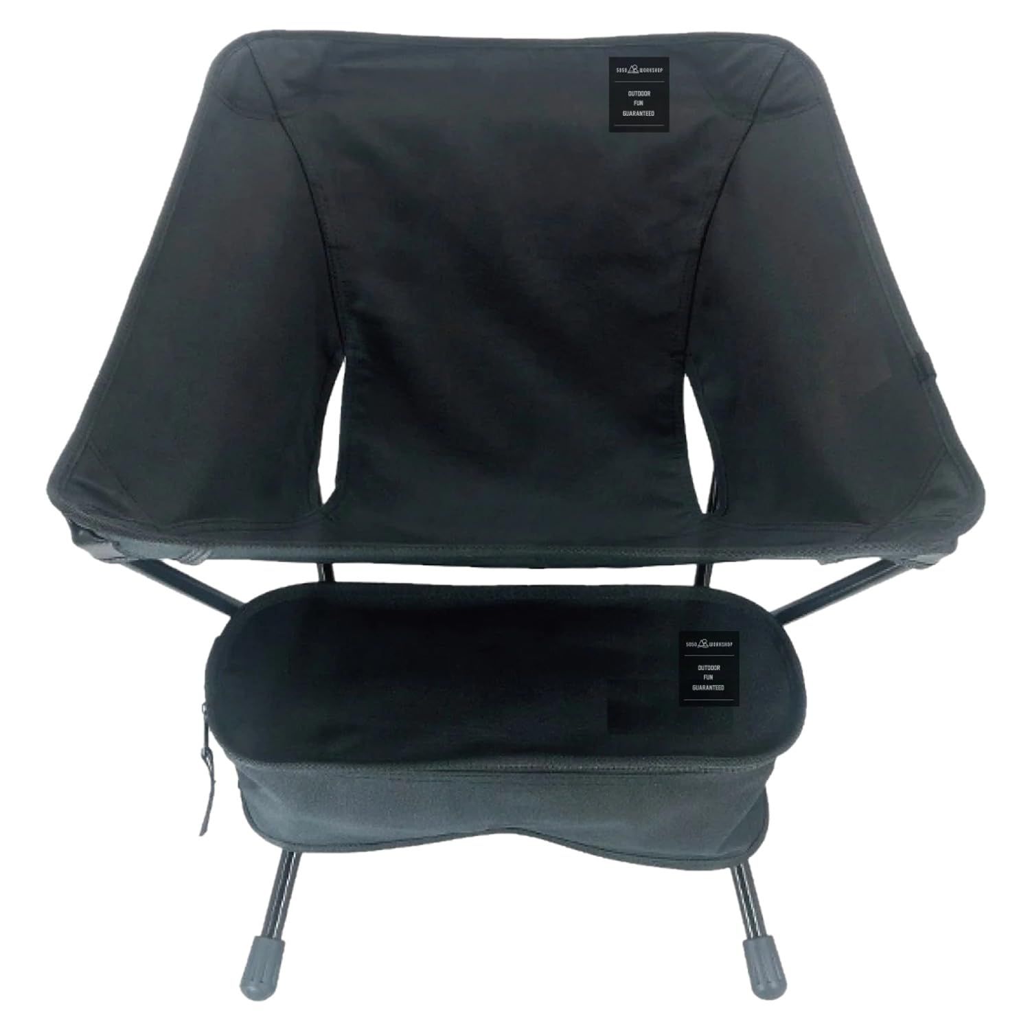 CampMaid キャンプメイド キャンプ チェア COMPACT FOLDING CHAIR 2021年モデル TR4266 ブラック ブラック