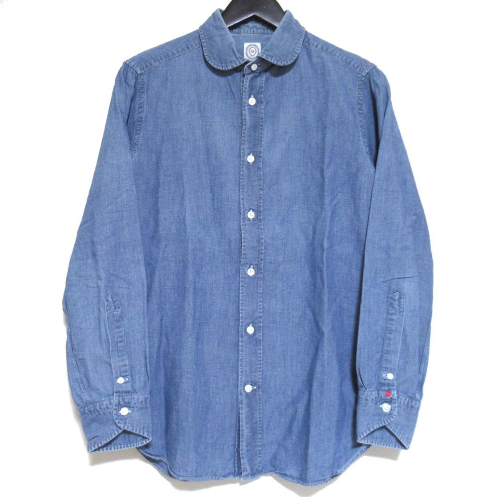 新品 ボルゾネッラ＊ビームス別注 シャンブレー コットン シャツ 39/フィナモレジャンネット オリアン デニム シャツ 38 ビームス別注 シャンブレー BEAMS F エフ