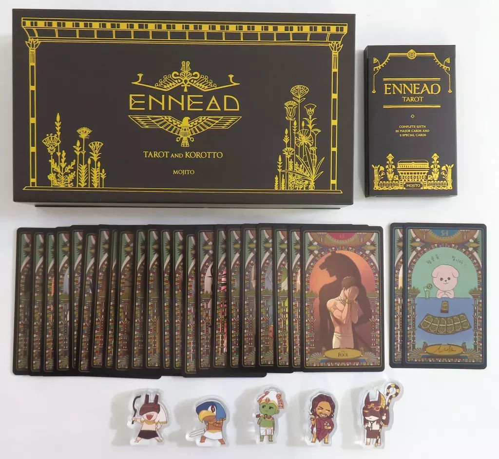ENNEAD タロットカード＋ミニアクリルセット グッズセット 集合 タロットカード＋ミニアクリルセット 「ENNEAD