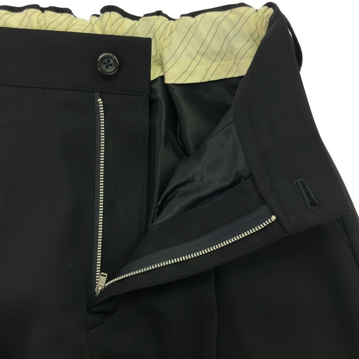 Ujoh ウジョー 24AW ベルテッドワイドパンツ U753-P03-900 ネイビー 2  