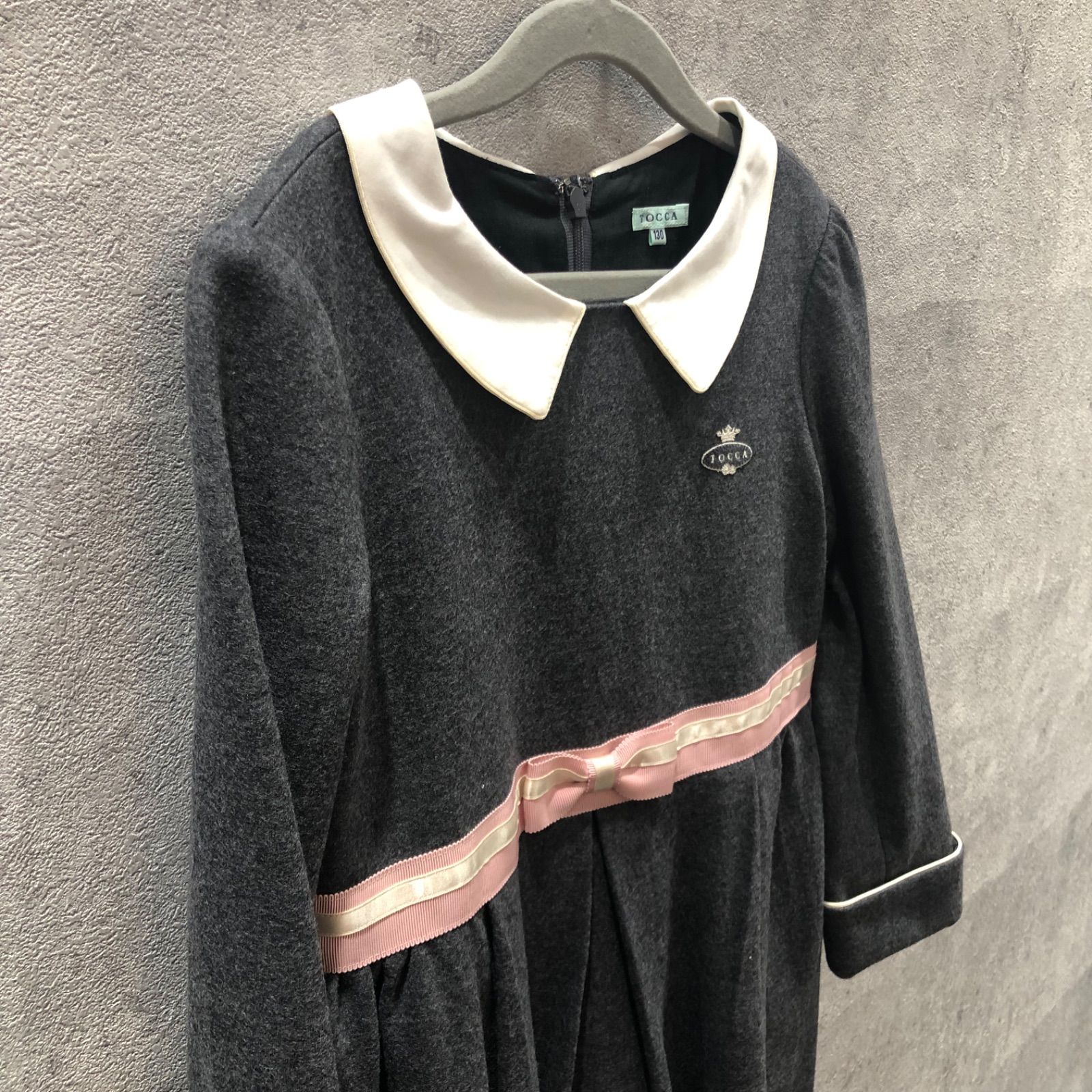 美品】TOCCA トッカ フォーマルワンピース 女の子 130cm girl  