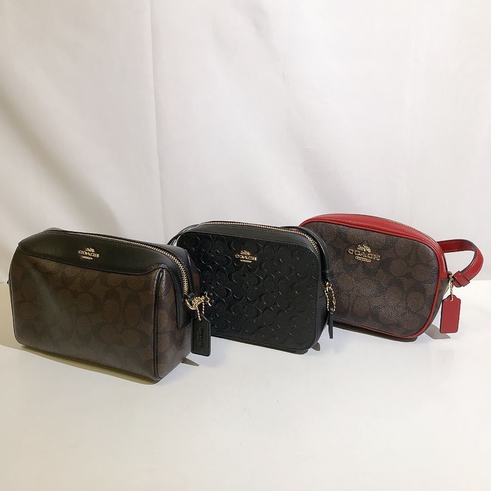 美品】COACH コーチ バッグ シグネチャー 2way ショルダーバッグ 