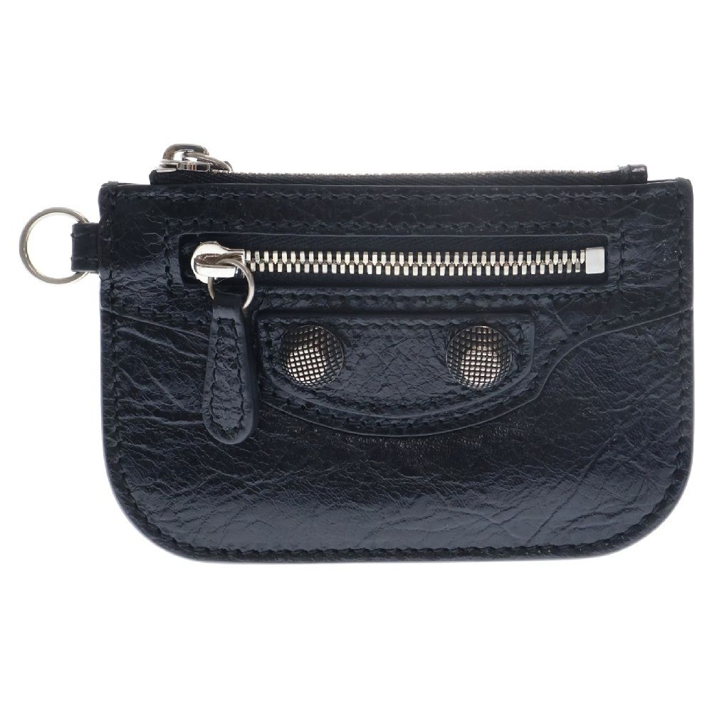 現行 RFID搭載 プラダ 折り財布 三角ロゴ サフィアーノレザー ブルー系