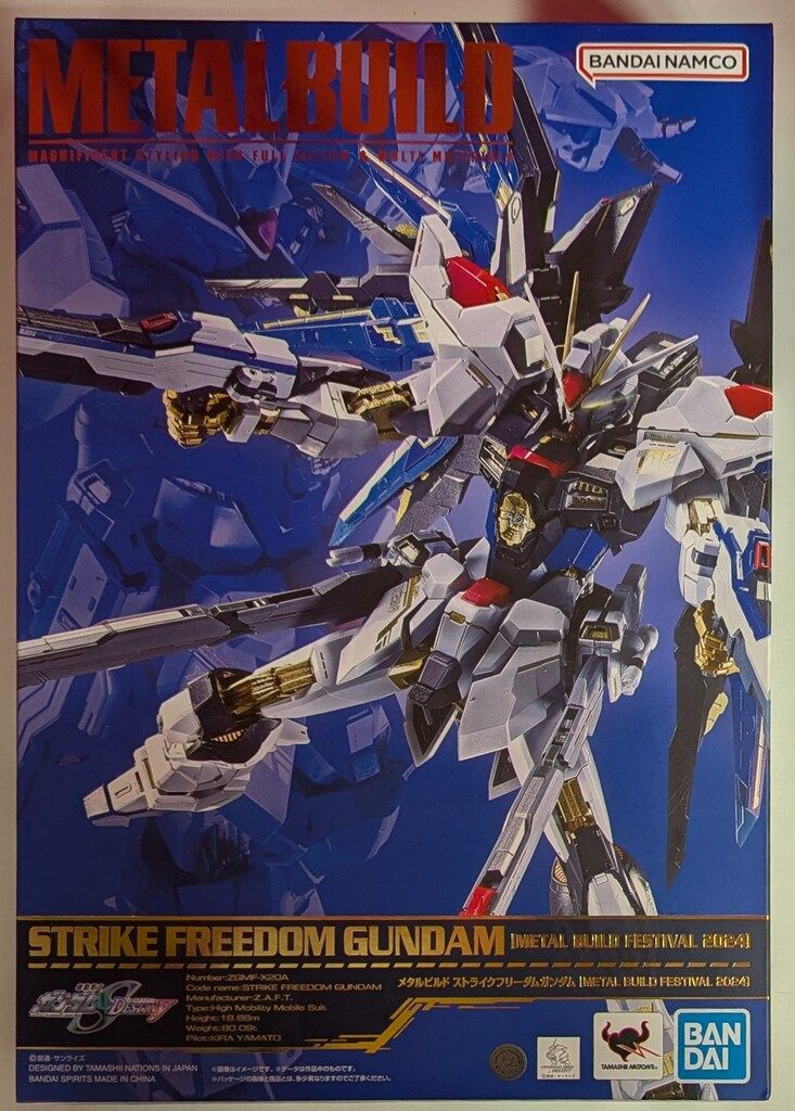 伝票痕無し】メタルビルド ストライクフリーダム 2024 【新品未開封