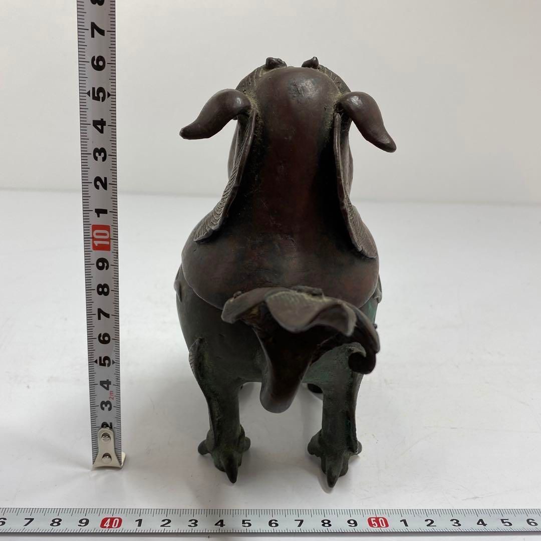 古銅 獅子香炉