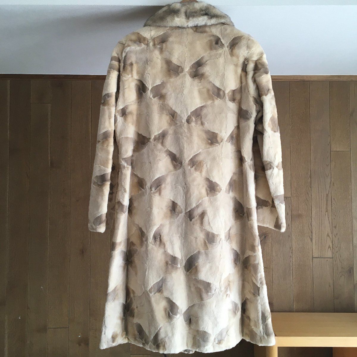 極美品☆SAGA MINK サガミンク シェアードミンク 本毛皮ロングコート
