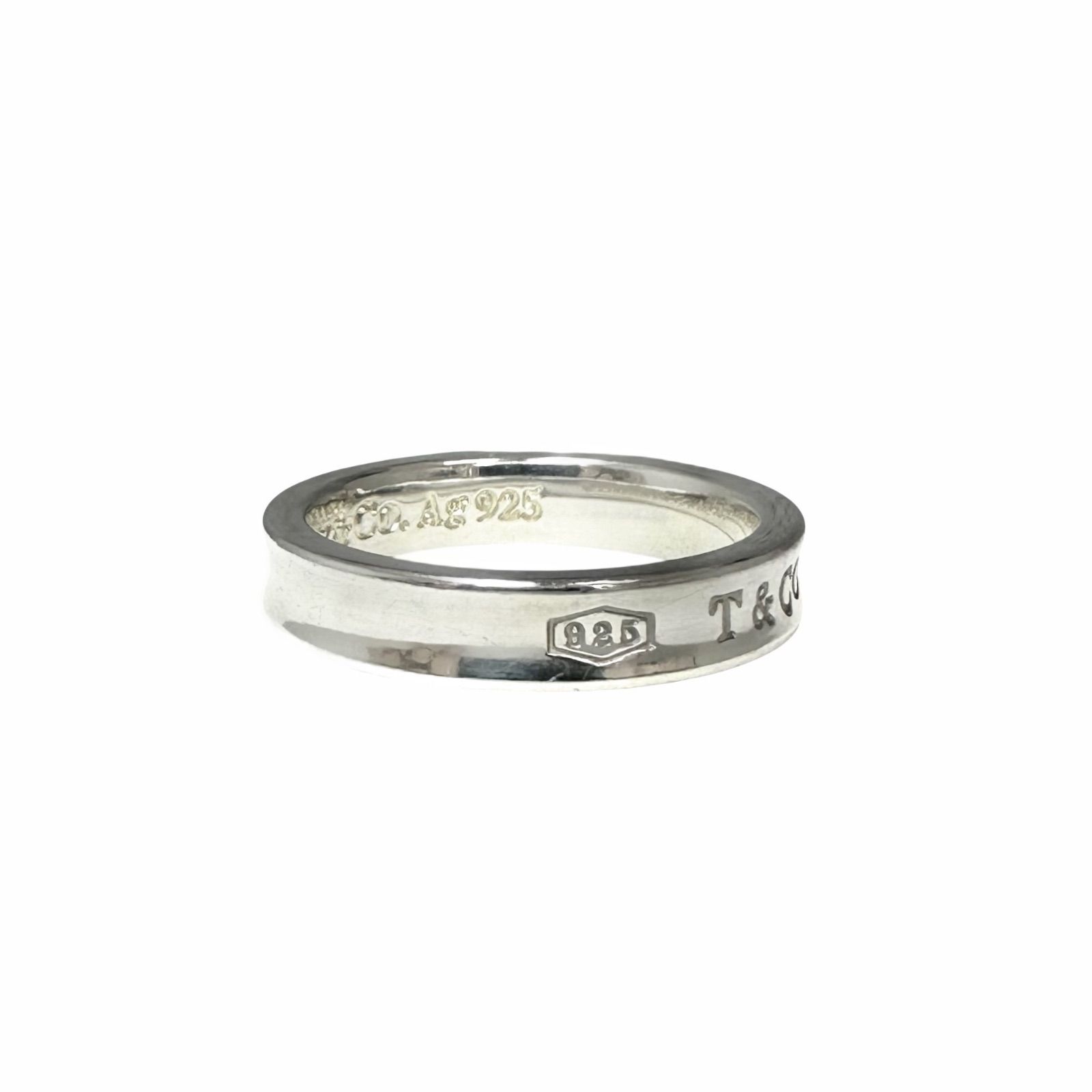 Tiffany & Co. ティファニー ナローリング SV925 シルバー ティファニー ナロー リング 1837 10号程度 SV925 シルバー 指輪