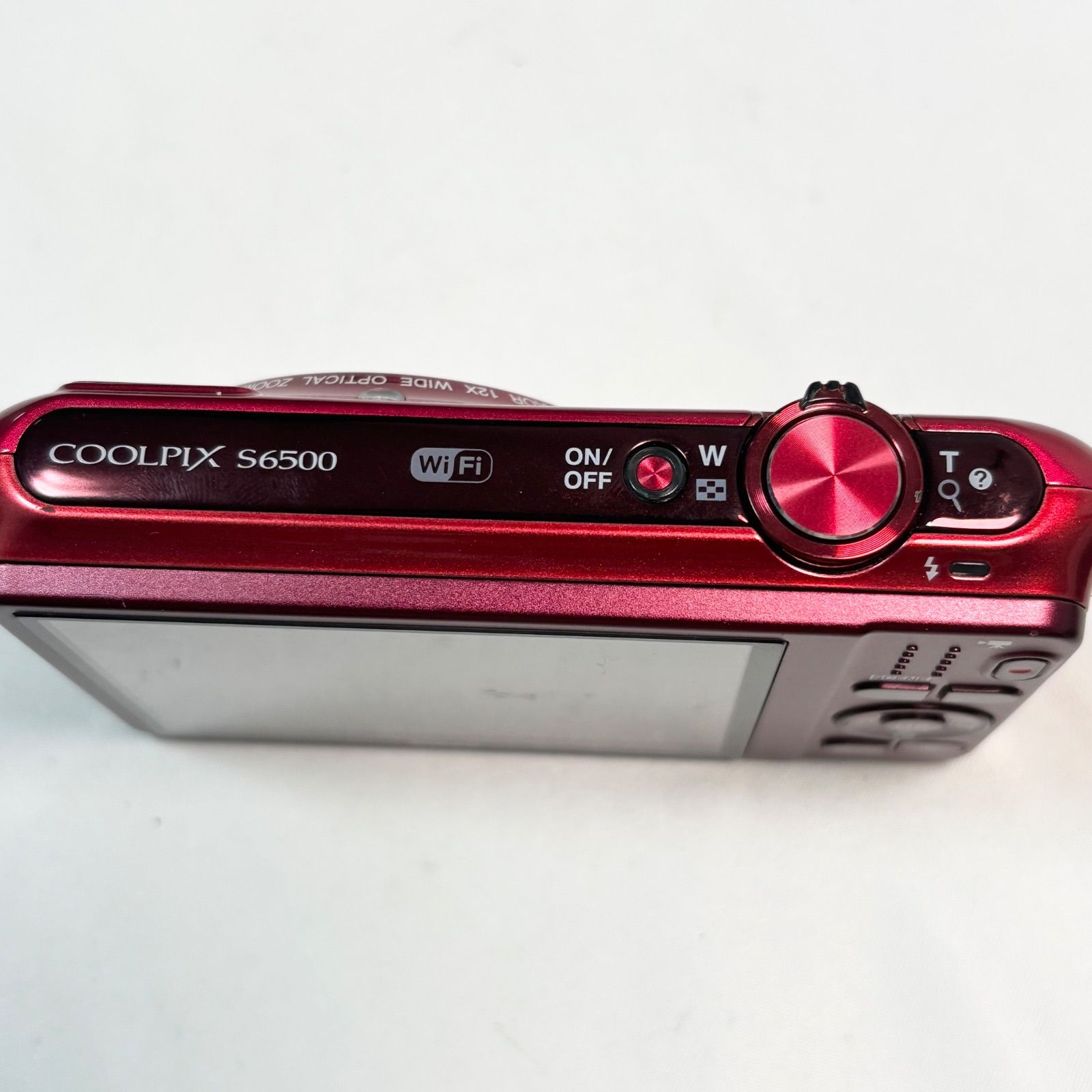 送料無料】Nikon/ニコン/COOLPIX/クールピクス/S6500/レッド 