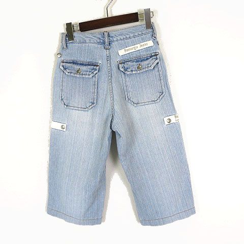 ★新品未使用★GIUNON デニム ハーフパンツ ライトブルー standard half denim pants / スタンダードハーフデニムパンツ