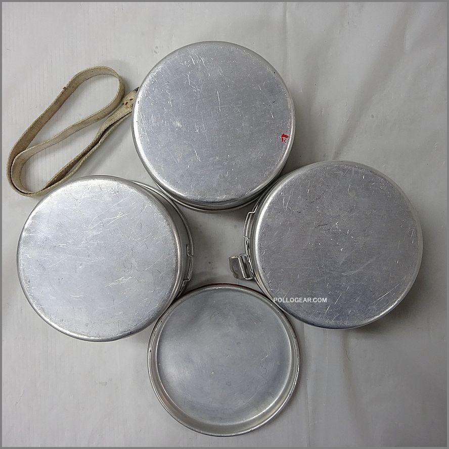 【LE GRAND TETRAS】アルミクッカー フードキャリー 70's LE GRAND TETRAS 3段 丸型 アルミ フードキャリー グラン