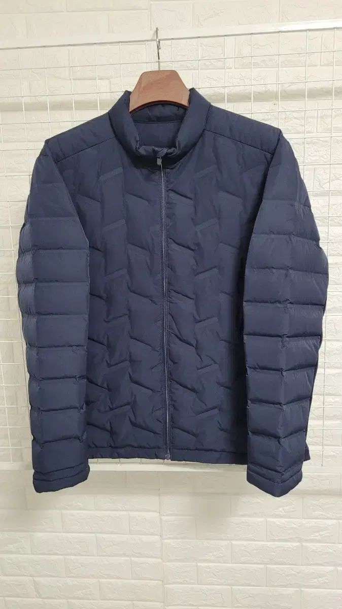 110 PGAピージーエイ ネイビー チューブパータン メンズゴルフウェア ダウンジャケットxxl