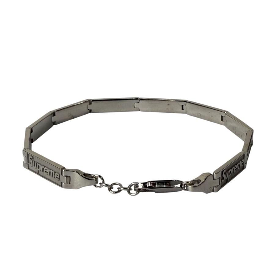Supreme シルバー　ブレスレット Jacob & Co Supreme シュプリーム ×Jacob&Co Logo Link Bracelet ジェイコブ