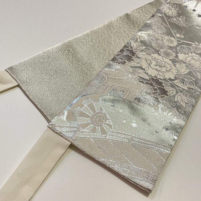 斎藤三郎大判リトグラフ『薔薇』直筆サイン入、ウコン布&共箱付