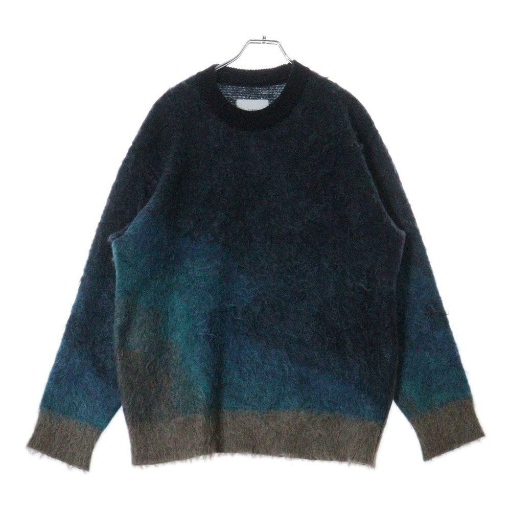 ssstein (シュタイン) GRADATION MOHAIR KNIT LS モヘア混