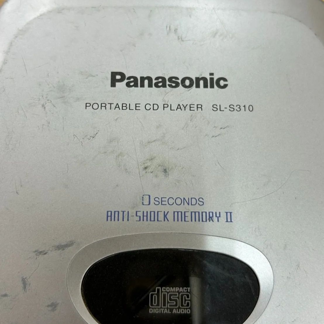 Panasonic SL-SW870 ポータブルCDプレーヤー 動作品 Panasonic SL