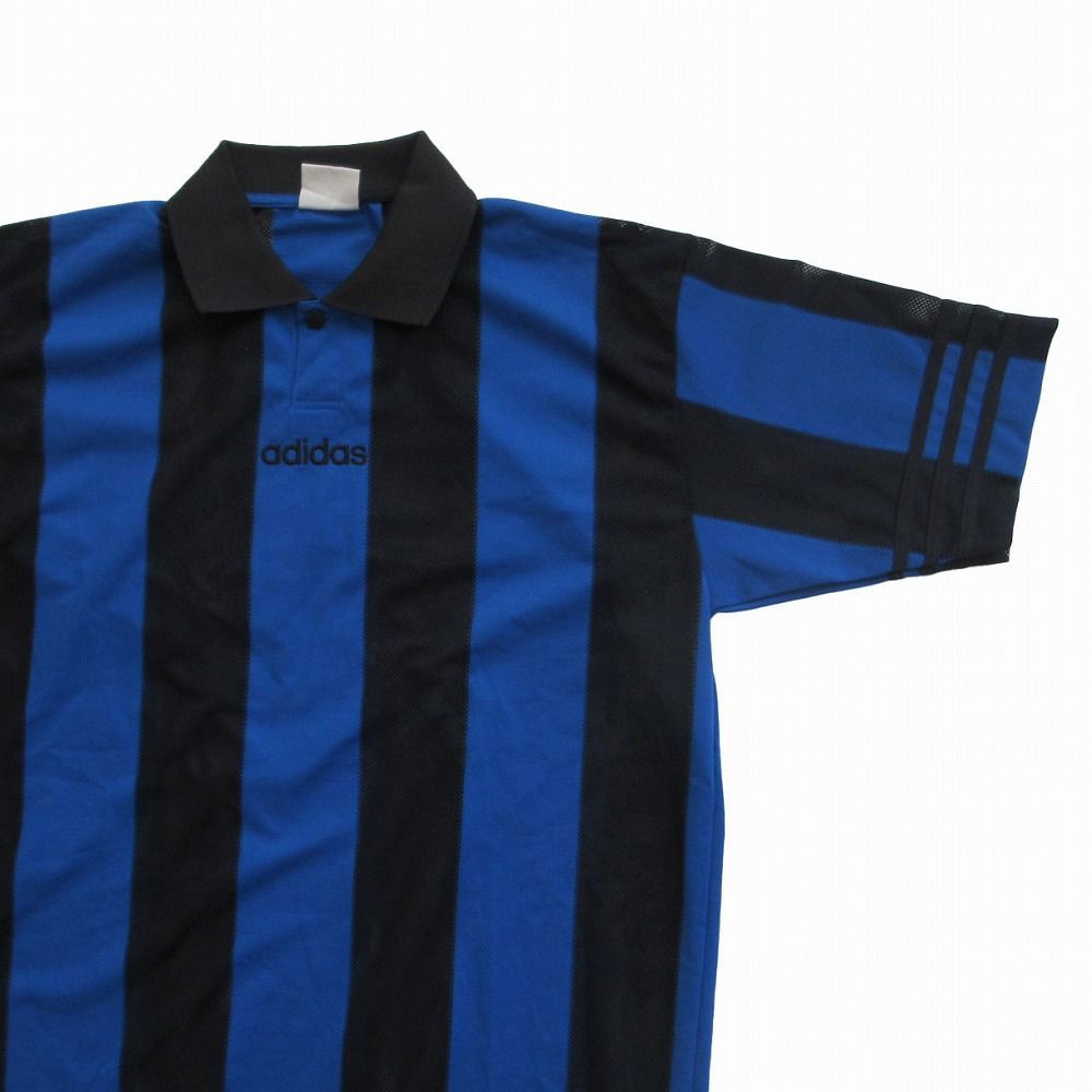 adidas アディダス 90s サッカー ゲームシャツ ストライプ 半袖